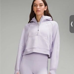 Lululemon Scuba Oversized Hoodie lilac ether